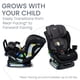 thumbnail image 2 of Britax Poplar S Asiento convertible para automóvil, asiento para automóvil 2 en 1 con diseño delgado de 17 pulgadas, tecnología ClickTight, Stone Onyx, 2 of 5