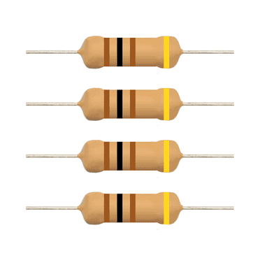 E5-Electronics Resistors Carbon Film 10 Ohm .5 Watt 5% Tolerance 20 Pieces