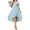 Light Blue, variant on Oplxuo Womens Pleated Tennis Skirts High Waisted A-line Knee Length Skirt School Uniform Athletic Golf Skirts