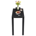 thumbnail image 2 of Black Wall Mounted Folding Table Wood Folding Dining Table Folding Table with 60kg/132.28lbs Load-bearing Capacity, 2 of 21