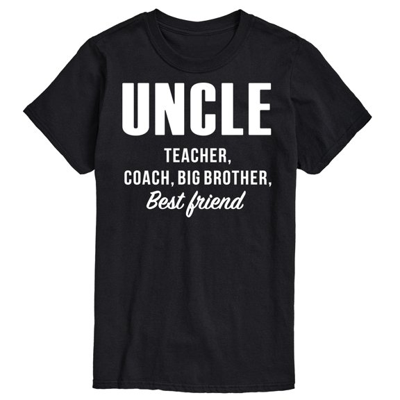 Instant Message - Uncle, Teacher, Big Brother, Best Friend - Men's Short Sleeve Graphic T-Shirt