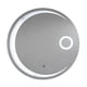thumbnail image 3 of Espejo De Baño Circular Luna Con Iluminación LED ajustable distintas tonalidades, 3 of 5