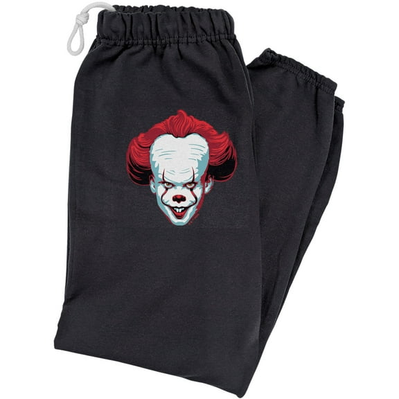 It Pennywise Come Home Unisex Jogger Sweatpants for Men and Women, Black, Large