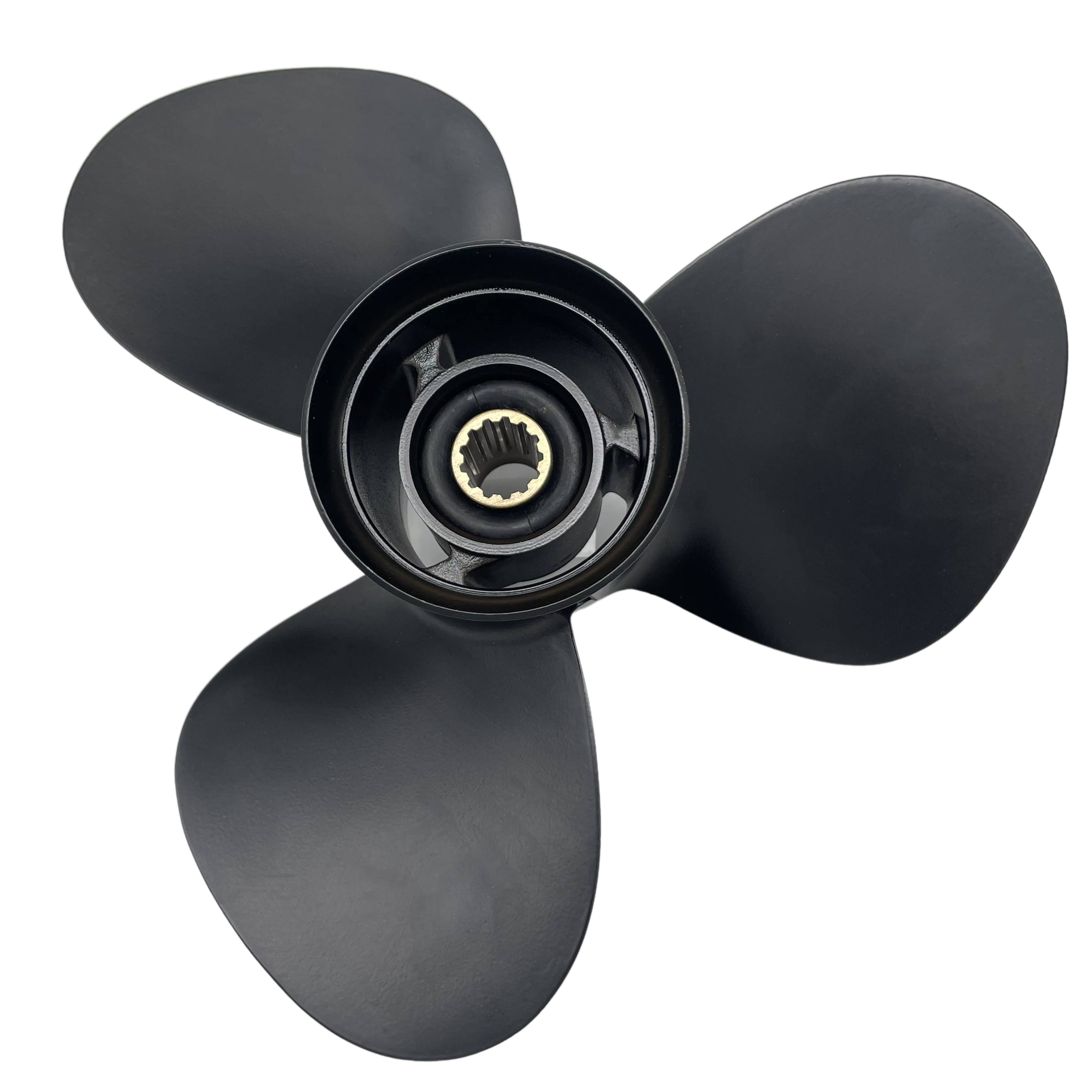 Flish Nieuwe Rvs Buitenboordmotor Propeller Boot Props voor Yamaha Buitenboordmotor 25-60HP 13 Tand Spline, RH 3,4Blades (11 5/8 '' x 11