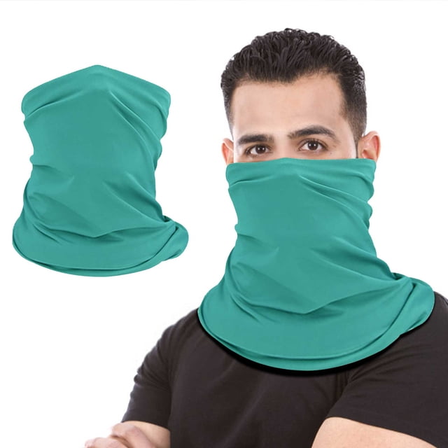 Fiudx Bufanda Deportiva, Bandana Transpirable para Ciclismo Al Aire Libre, Polaina Suave Estilo Punk para El Cuello, Mascarilla de Protección Solar Uv, para Hombre y Mujer, Impregnable para Primavera