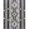 thumbnail image 2 of Rugs Modern Power Loomed Black and White Vintage Oregon Area Rug, 10 x 14 in, Low-Pile, 2 of 9