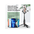 thumbnail image 4 of Selfies Stick Con Trípode Bluetooth Control Remoto Led Xtellar negro, 4 of 4