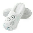 thumbnail image 3 of Love Heart Memory Foam Slip-On Indoor Spa Slippers for Women – Plush, Cozy, Non-Slip Sole, Heart Design, 3 of 8