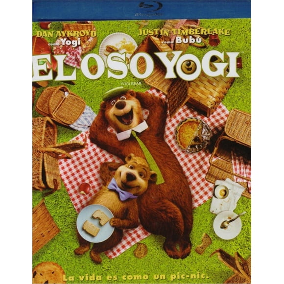 El Oso Yogi 2010 Justin Timberlake Pelicula Blu-ray + DVD
