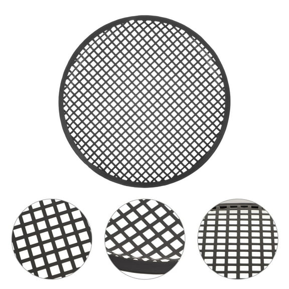 HEATSHAKING 2Pcs Audio Speaker Cover Mesh Iron for Car Audio Upgrade 12 Inch