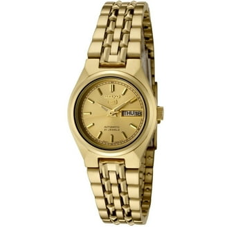 Seiko Essentials Series Women's Gold Plated Stainless Steel Quartz