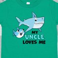 thumbnail image 4 of Inktastic My Uncle Loves Me with Cute Sharks Boys or Girls Toddler T-Shirt, 4 of 5