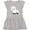 AC-Heather Grey, variant on Inktastic Cute White Lamb Girls Toddler Dress