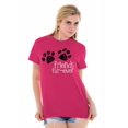 thumbnail image 2 of Friends Fur-Ever Pet Owner Cat Lady Women's Plus Size Graphic Tee Brisco Brands 4X, 2 of 3