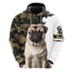 thumbnail image 3 of Sudadera con capucha con estampado 3D de perro de camuflaje para hombre, ropa de calle informal para hombre, chándal con estampado de perros y mascotas, jersey de camuflaje de Schnauzer y pastor alemá, 3 of 5