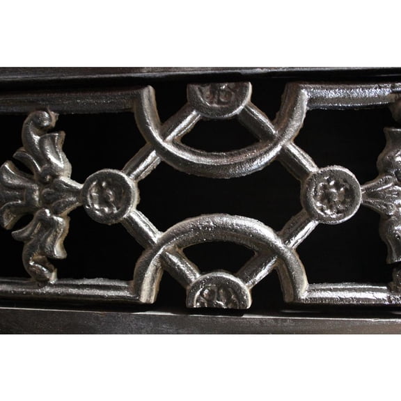 Bliss 4-Drawer 4-Door Solid Wood Diamond Buffet in Brown Finish