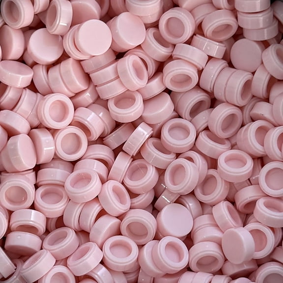260 Piece Building Tile Bulk, Round 1x1, Compatible with Lego Parts and Pieces