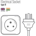 thumbnail image 4 of 5 Amp Round Pin Plugs Mains Plug 3 Pin Lighting Plugs For Stage Lighting Lamp (5, White), 4 of 4