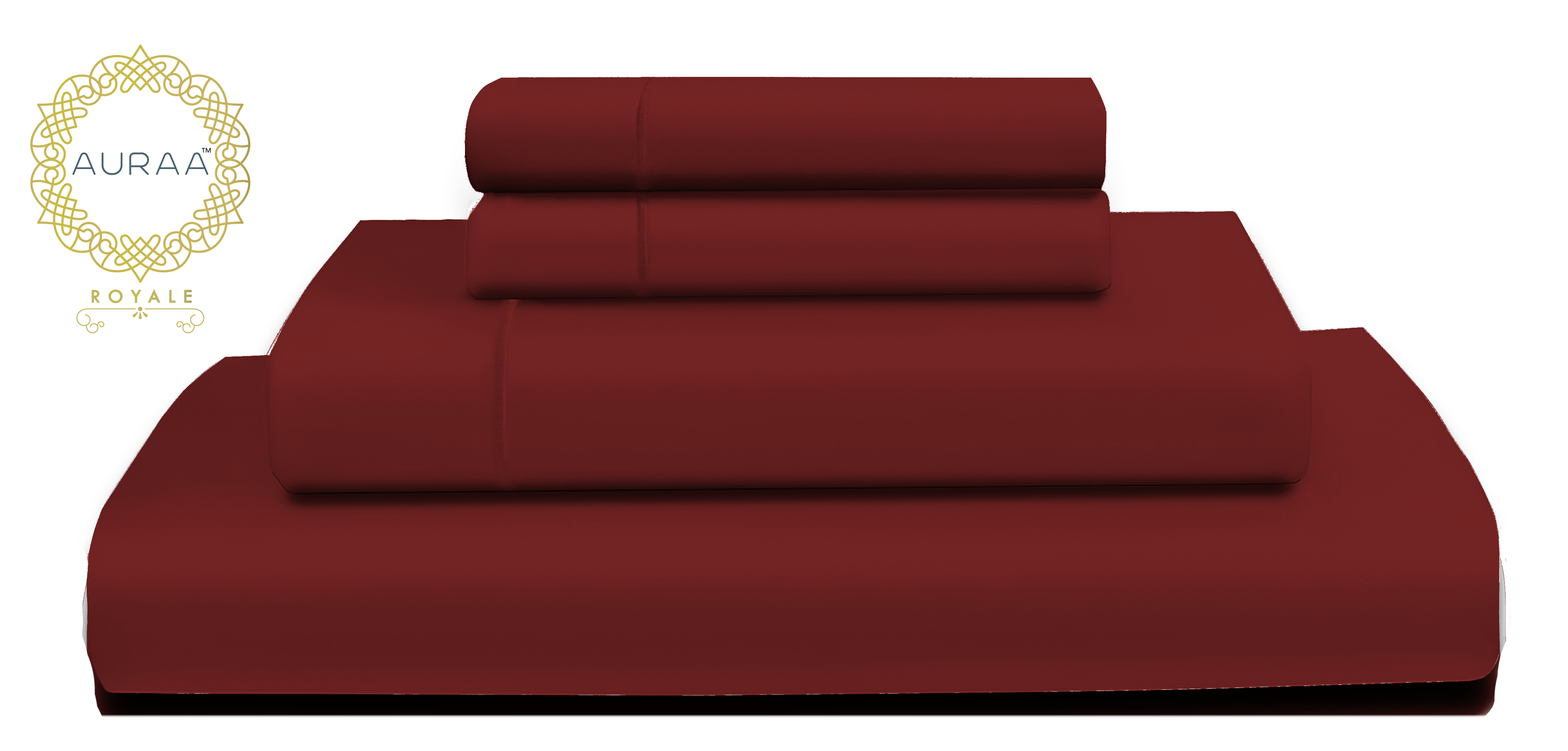 RENAURAA Royale 1000 Thread Count Extra Long Staple 100 Cotton Sheet