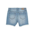 thumbnail image 2 of Jordache Girls Exposed Button Midi Shorts, Sizes 5-18, 2 of 5
