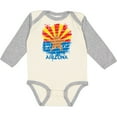 thumbnail image 3 of Inktastic Graffiti Arizona State Flag Boys or Girls Long Sleeve Baby Bodysuit, 3 of 5