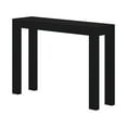 thumbnail image 3 of Plank+Beam 46" Modern Solid Wood Console Table, Narrow Entryway Table, Behind The Couch, Black, 3 of 8