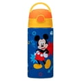 thumbnail image 1 of Magma Life Termo Infantil SipperKid Mickey Mouse 350 ml Acero Inoxidable Popote Flexible Antiderrames Asa Integrada Doble Pared Ideal para Agua Jugos y Escuela, 1 of 8