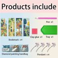 thumbnail image 2 of Painting Bookmark 4pcs The Wizard Of Oz Special Forma Con, 2 of 9