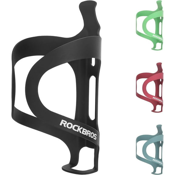 ROCKBROS Bike Water Bottle Cage Holder Lightweight Alloy Aluminum Bicycle Water Bottle Holder Cages Secure Hold Brackets