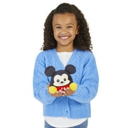 Disney Classics Mickey Mouse Small Weighted Plush, 5-inch Stuffed Animal, Ages 3+