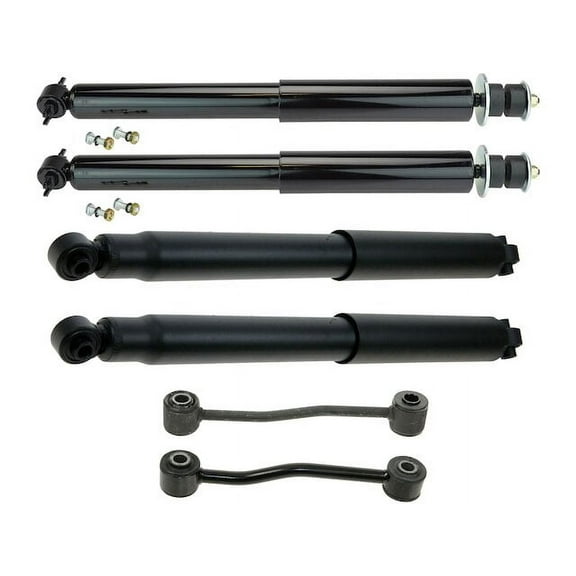 Front and Rear Shock and Sway Bar Link Kit 8 Piece - Compatible with 1999 - 2004 Jeep Grand Cherokee 2000 2001 2002 2003