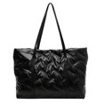 thumbnail image 1 of Mujer Puffy Down Hobo Bag Puffer Tote Bag Casual Satchel Sling Bag Bolsa de viaje, 1 of 9