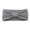 Gray, variant on YWDJ Top Knot Headband for Women Women Fashion Keep Warm Knitting Headband Handmade Sport Hairband Wine