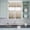 Red Light Yellow Gray Blue, variant on 3 Piece Kitchen Curtains and Valances Set Vintage Botanical Cafe Curtains 24 Inch Length Spring Floral Summer Botanical Rustic Valance & Tier Curtain for Living Room Bedroom Window 54"x18" 27"x24"*2