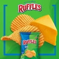thumbnail image 6 of Ruffles Flamin’ Hot Cheddar and Sour Cream Flavored Potato Snack Chips 8 oz + Ruffles Queso Cheese Flavored Snack Chips 8 oz ,Variety Pack with Bowl by OMA., 6 of 6