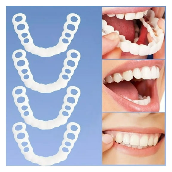 "Invisible Teeth Aligners - Soft Silicone Orthodontic Mouthguards with Storage Case"