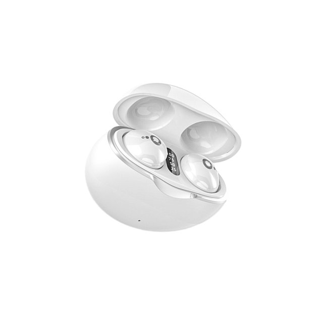 Monstrate Miniauriculares invisibles 5.3 Auriculares intrauditivos inalámbricos Auriculares estéreo para juegos Auriculares con reducción de Cables de audio/vídeo blanco
