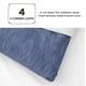 thumbnail image 4 of Juego de edredón Bedsure Infinity Blue, tamaño completo, 3 piezas, 4 of 7