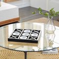 thumbnail image 2 of Juego de Cuadrado de Madera Tradicional Deco 79, 14" x 14" x 2", Negro Deco 79 Deco 79, 2 of 2
