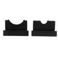 thumbnail image 1 of Baseball Bat Display Holders Synthetic Material 2Pcs 3.54X2.36X1.77in, 1 of 8