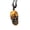 Black, variant on Punk Pendant Necklace for Women Men Fashion Skeleton Head Goth