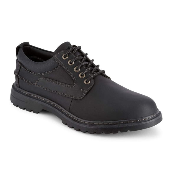 Zapatos Dockers Warden Oxford para hombre, piel negra