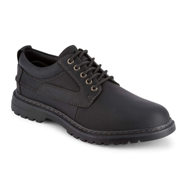 Zapatos Dockers Warden Oxford para hombre, piel negra