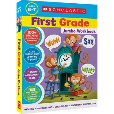 First Grade Jumbo Workbook