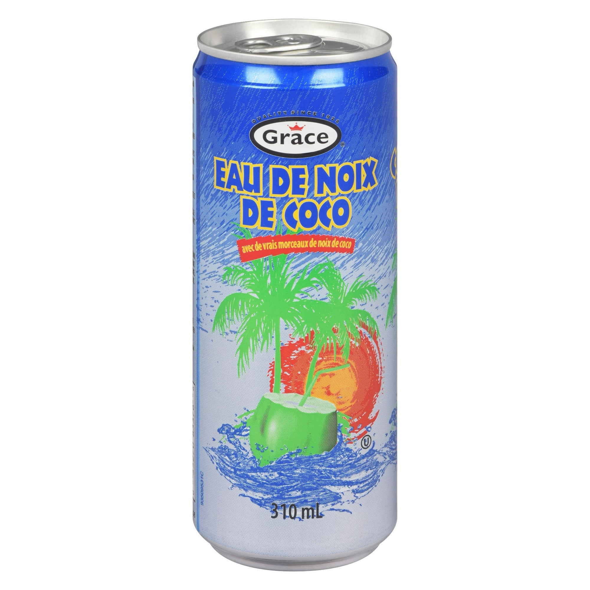 Eau de coco Grace avec Pulpe, 310 ml Can