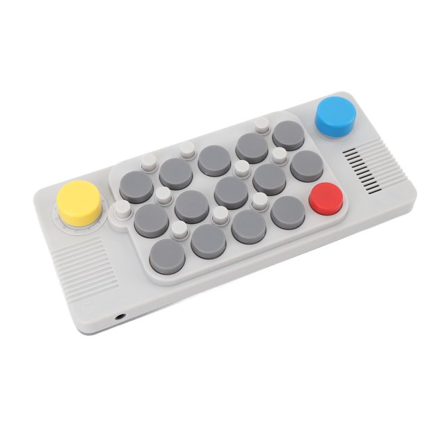 Mini Teclado de Música Eléctrica, Jack C3 de 3.5 mm A C8 Teclado de Música de Bolsillo Ajustable 20 Instrumentos Conexión para Entretenimiento