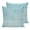 Aqua, Mint, White, variant on Pillow Covers 16x16 Set of 2, Vintage Blue Throw Pillow Covers Decorative Couch Cushion Cover, Modern Abstract Retro Art Microfiber Soft Square Pillowcases for Bedroom Living Room Sofa