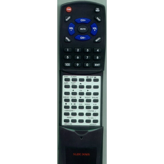 Replacement Remote for MAGNAVOX 313922861131, RT996500014635, RC2511317, MRD120-17, MRD12017, MRD210, MRD20037, MRD200