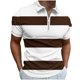 thumbnail image 1 of Camisetas de Manga Larga para Hombres Casual Impreso Girar Abajo Cuello Cremallera Camiseta, Ligera Blusa de Algodón de Imitación para el Hogar, Diario Y Cuatro Estaciones de Uso, 1 of 5