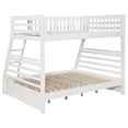 thumbnail image 3 of Ashton 2-drawer Wood Twin Over Full Bunk Bed White, 3 of 6